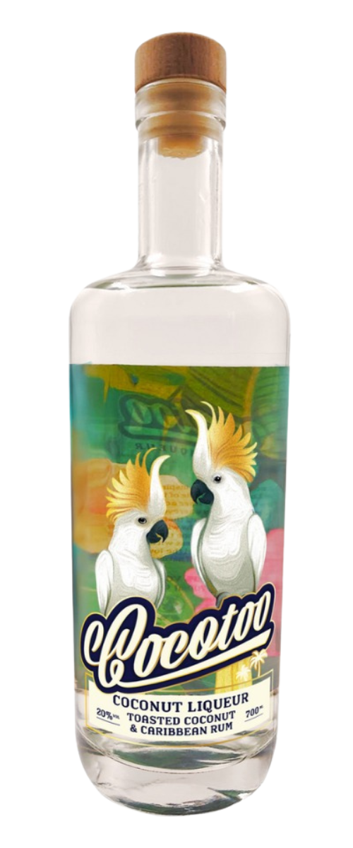 Cocotoo Caribbean Coconut Liqueur Bottle